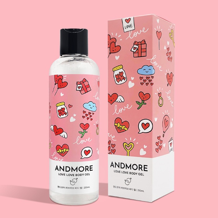 韓国 ANDMORE ナイトマッサージジェル ラブ水溶性オイルゼリージェル