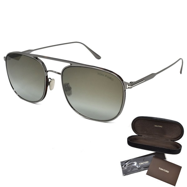 サングラス FT0827F-12Q-58 サングラス EYEWEAR FT826 メンズ ガンメタリック ハバナ ブラウン 27,170円