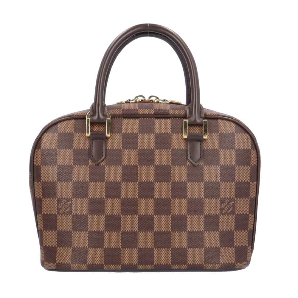 ルイヴィトン サリア・ミニ ダミエ ハンドバッグ ダミエキャンバス N51286 ブラウン LOUIS VUITTON 中古