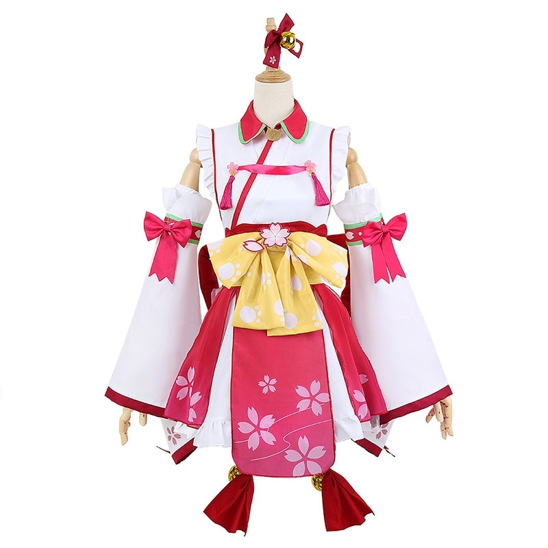 バーチャル　ホロライブ　YouTuber　Vtuber　さくらみこ　コスプレ　衣装セパレート