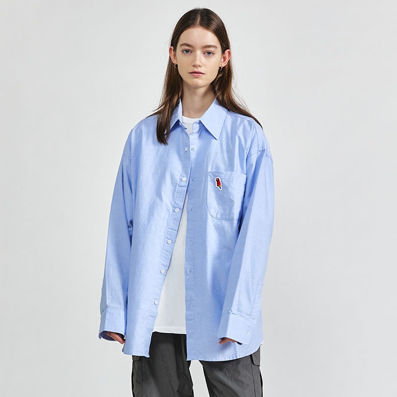 オウムワッペンオックスフォードシャツ(4タイプ)