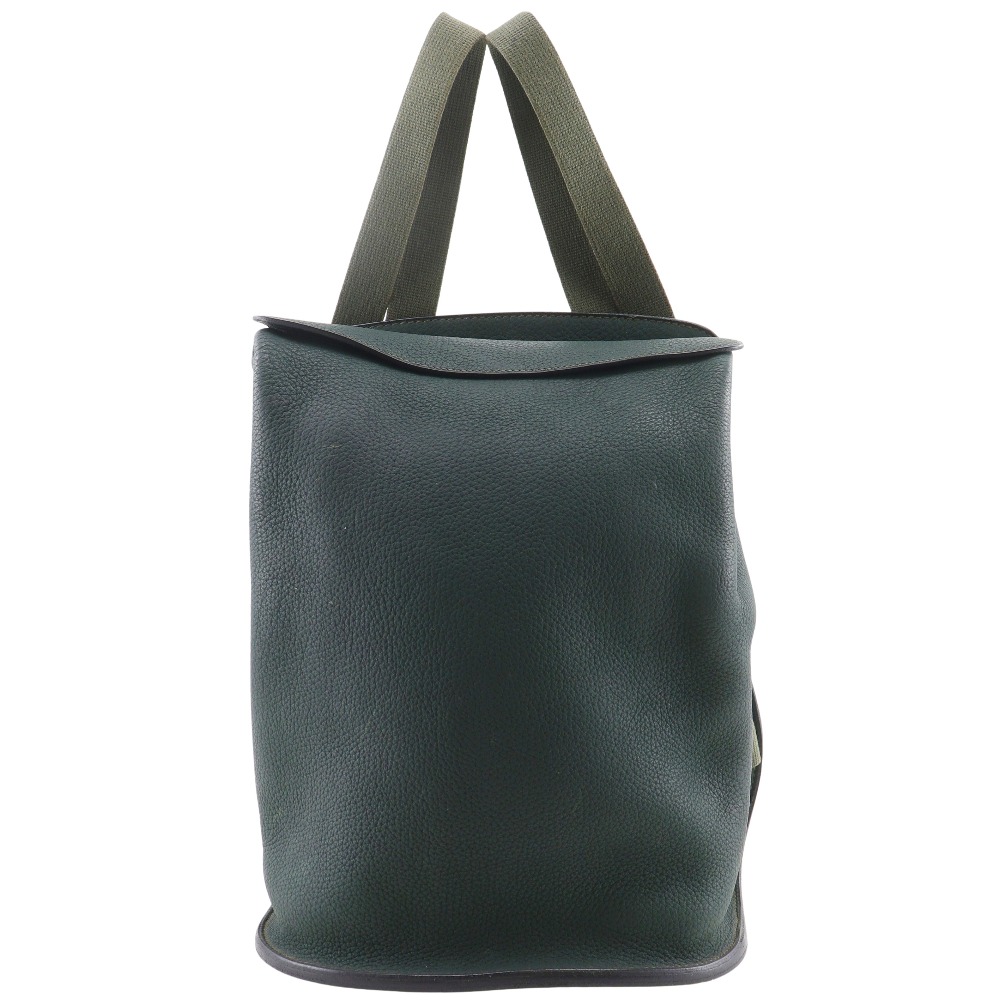 シェルパPM ヴィンテージ リュック・デイパック レザー 緑 Y ユニセックス 中古品