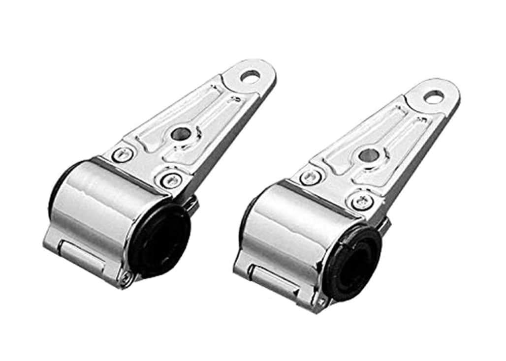 キジマ(Kijima) バイク ヘッドライトステー カスタム 28-39mm アルミダイキャスト製 メッキ 205-0141