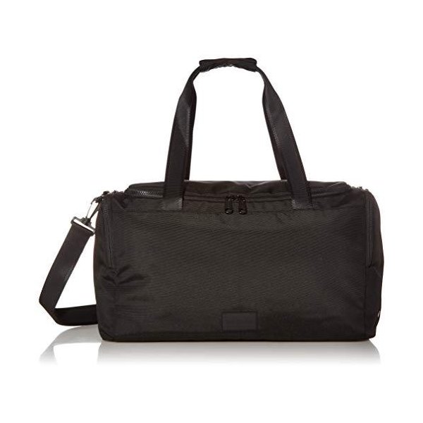 Vera Bradley Women s Recycled Lighten Up ReActive Small Gym Travel Bag， Black， One Size 並行輸入品