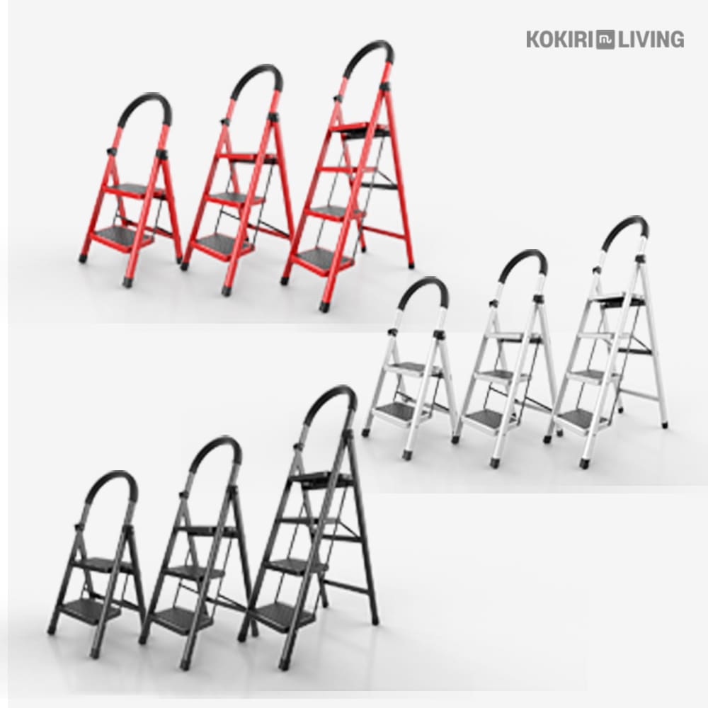 象リビング 梯子 2段 3段 4段 踏み台 フォールディング ステップ 折りたたみ アル雑物