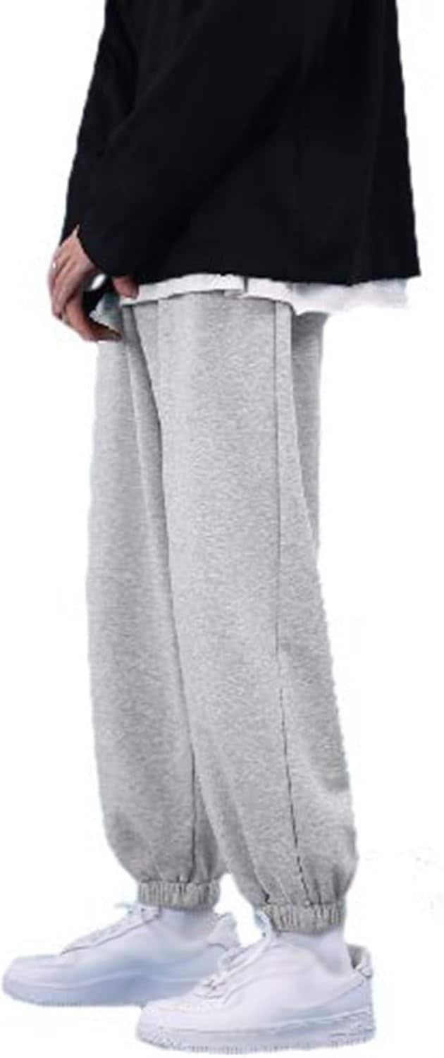 スウェットパンツ メンズ ワイドパンツ アクティブパンツ ウエストゴム 裾リブ ロングズボン ベーシック チノパン 春夏秋 軽い スポーツ 外出 デイリー カジュアル