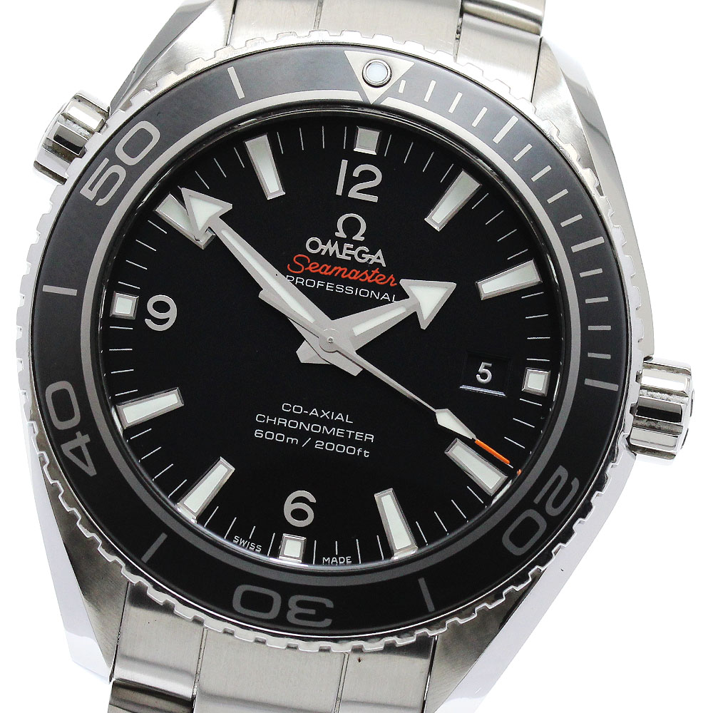 オメガ OMEGA 232.30.46.21.01.001 シーマスター プラネットオーシャン デイト 自動巻き メンズ 良品 _874559【中古】