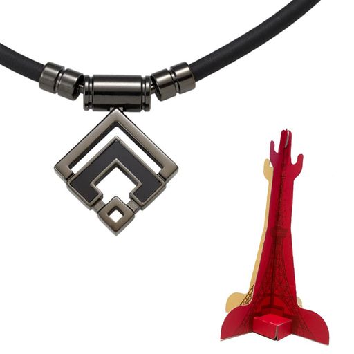 [コラントッテ] 限定カラー 磁気ネックレス TAO ネックレスΑ ARAN グロスブラック Lサイズ