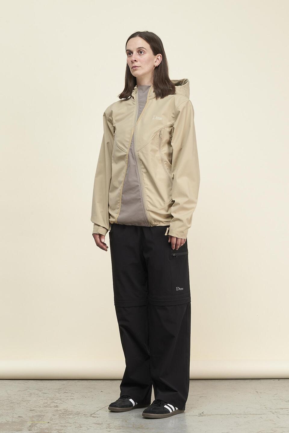 ジャケット・アウター dime extreme windbreaker jacket Dime Men's Extreme Windbreaker Jacket in Espresso Dime