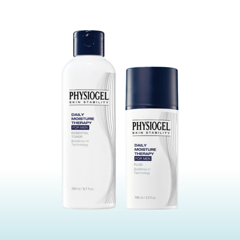 [メンズ フルイド+トナー 韓国人気] DMT デイリーモイスチャーセラピー フォーメン フルイド100ml+エッセンシャルトナー200mlセット 男性 コスメ シェービング後 水分補給 低刺激