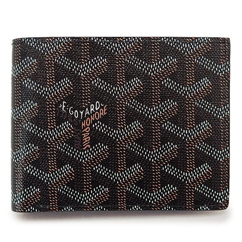 折財布 メンズ サン フロランタン ウォレット コーティングキャンバス ブラック マルチカラー