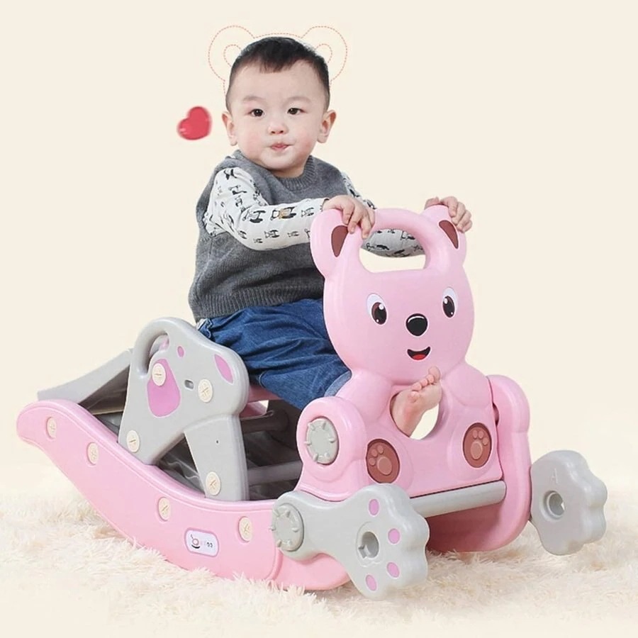 3輪ベビーカー ロッキングホース子供用ロッキングホーススライド ロッキングチェア 滑り台 スライド 5,542円
