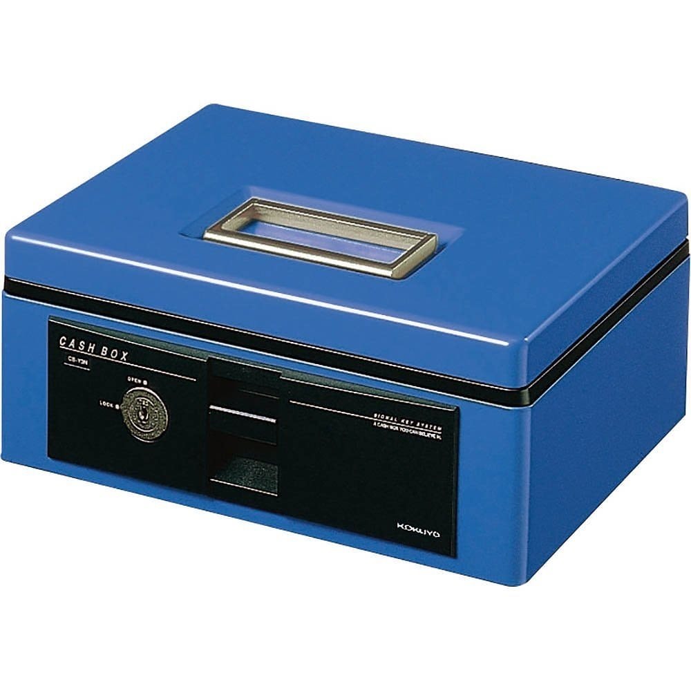 手提げ金庫 スタンダード A5 青 CB-Y13B