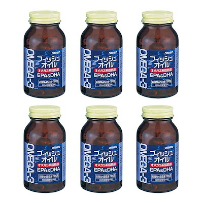 フィッシュオイル (180粒×6)