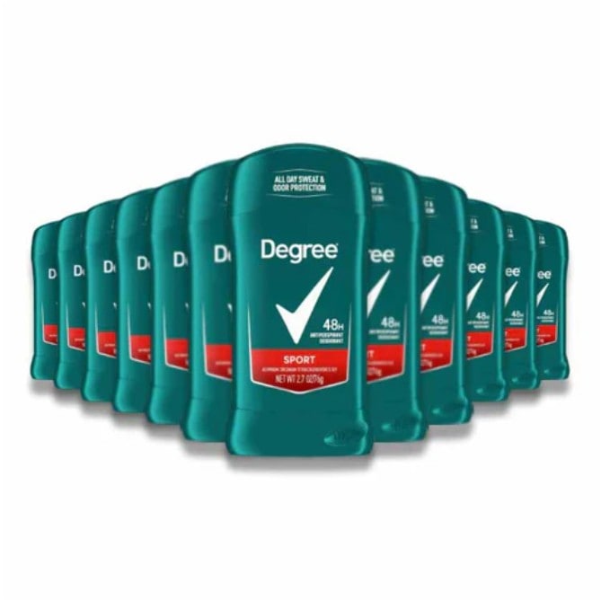 Degree - Men Deodorant & Antiperspirant Sport - 2.7 Oz - 12 Pack
