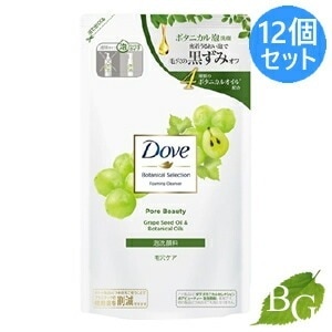 ダヴ Dove ボタニカルセレクション ポアビューティー 泡洗顔料 135mL 詰替12個セット