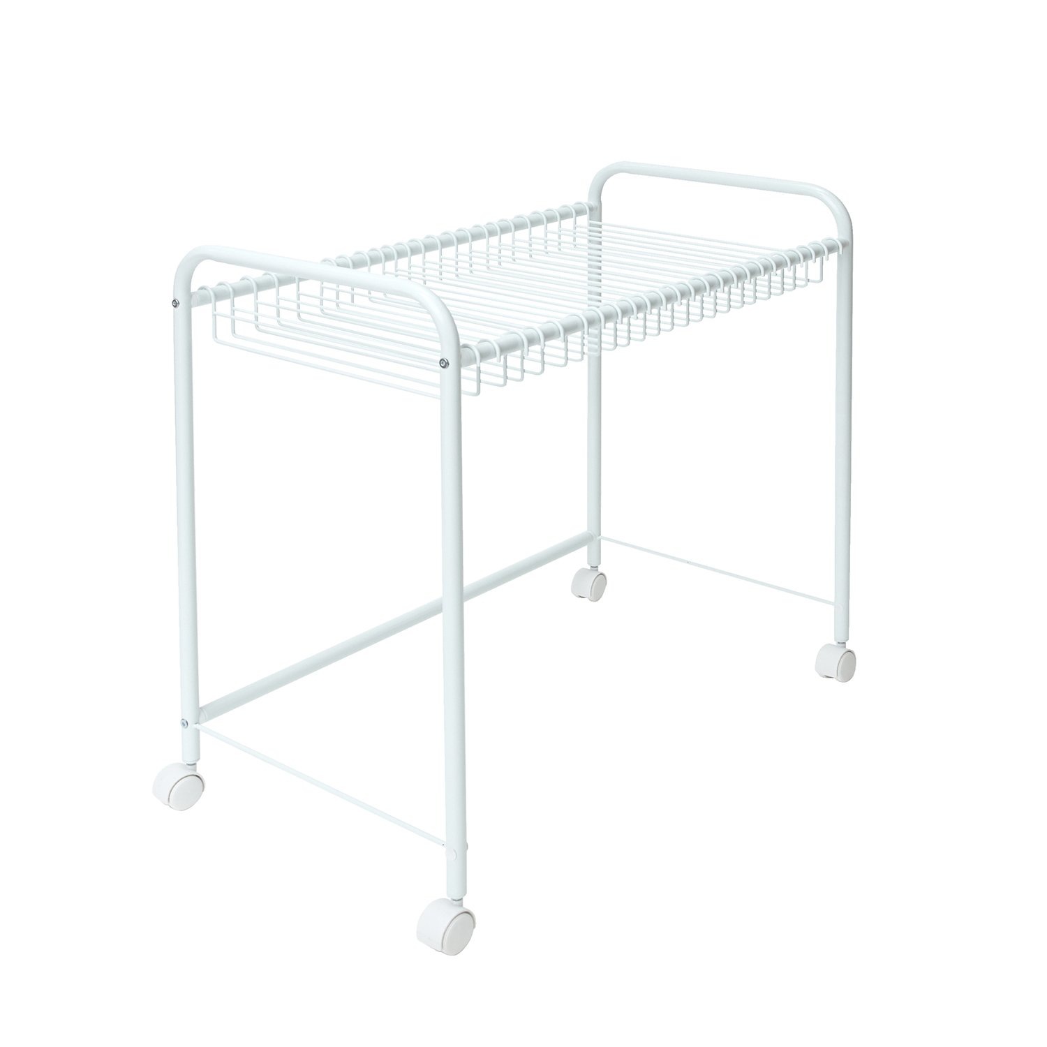 HEIAN SHINDO ズボンハンガー 押入れ収納 ホワイト 幅43cm 高さ70cm 奥行74cm 耐荷重1kg BHS-2 平安伸銅工業