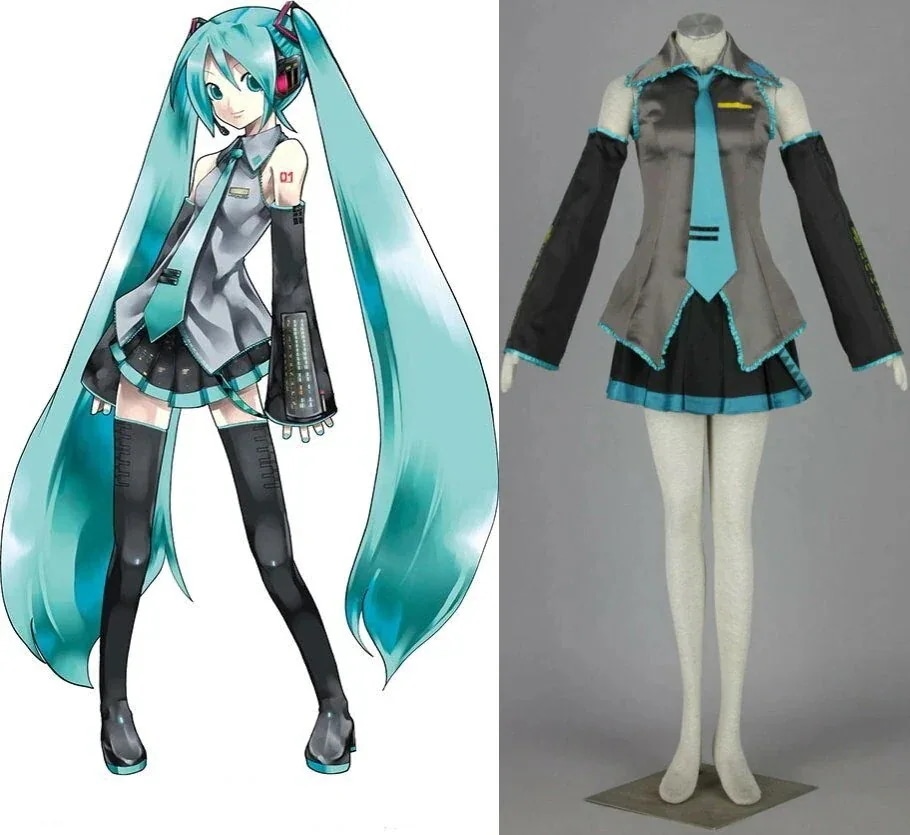 VOCALOID（ボーカロイド） コスプレ衣装 コスチューム期間限定30％ 初音ミク ハロウィンパーティーイベント用品コスプレ変装仮装
