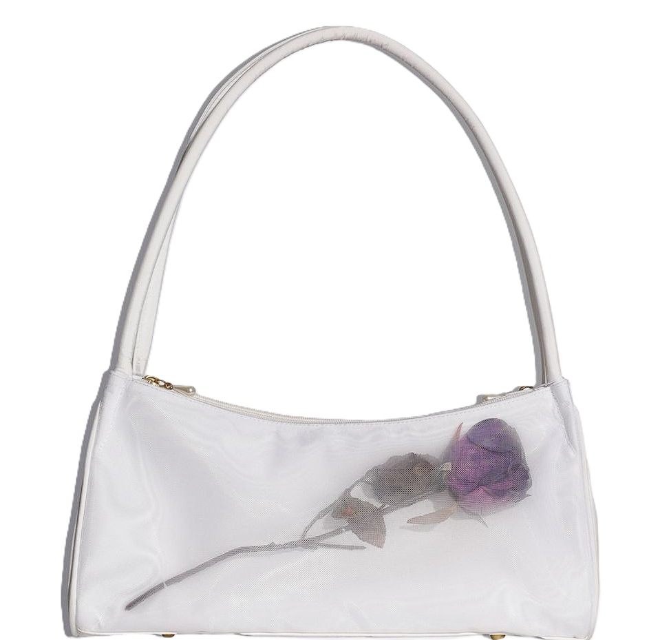 Mesh Keepsake Bag WHITE
