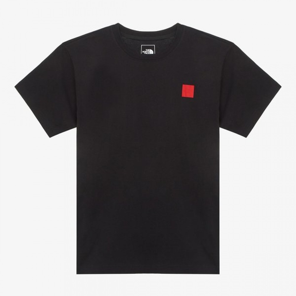 [ノースフェイス公式] NT7UR00A メンズ 40周年記念マウンテンショートスリーブ Tシャツ_ブラック