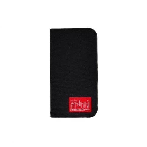 【正規取扱店】Manhattan Portage CORDURA NYLON Book Type Case BLACK【iPhone 12 mini対応】4589676563119