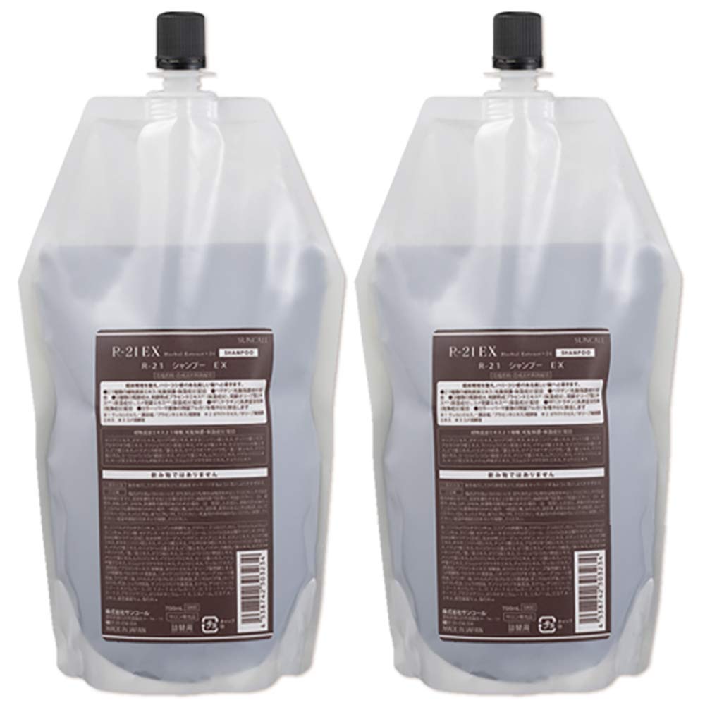 Qoo10最安値挑戦 サンコール R-21 エクストラ シャンプー EX 700mL 詰め替え ×2個 セット