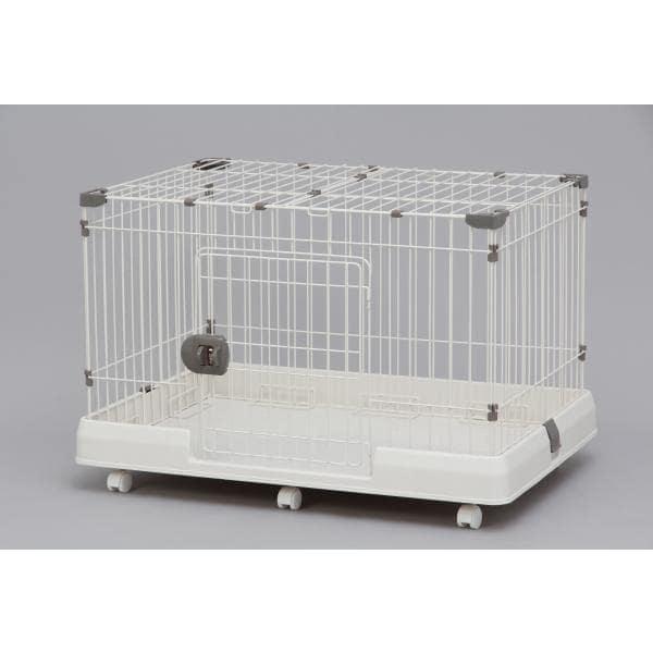 アイリスオーヤマ ルームケージ RKG-900L ミルキーブラウン 犬 ケージ ペットサークル 選べる ロータイプ 中型犬 小型犬 組立簡単 アイリスオーヤマ 犬用