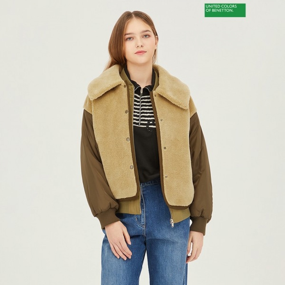 [ベネトン] ベネトンベストダンブルジャンパーセット BAJP92361_KA