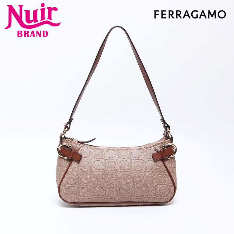 ハンドバッグ ブラウン WS13904