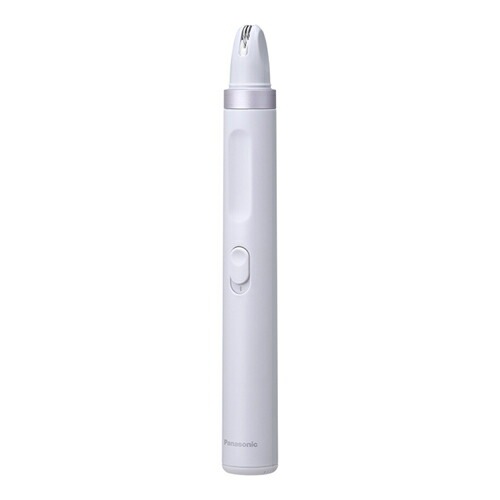 パナソニック【Panasonic】アイブロウ スムースピック EYEBROW SMOOTH PICK バイオレット 電動眉毛抜き LEDライト付き ES-EF10-V【眉に沿ってなぞるだけ】
