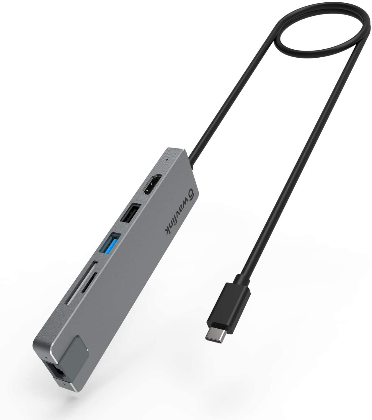 【本日限定価格】 WAVLINK 在宅勤務 OS/Windowsに対応 Mac アルミ合金 ミニドッ