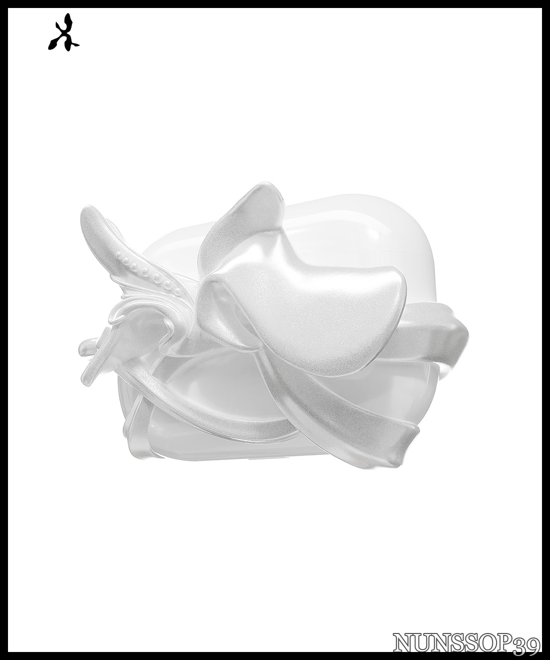 ANDAASH Airpods Eaf White Satin
