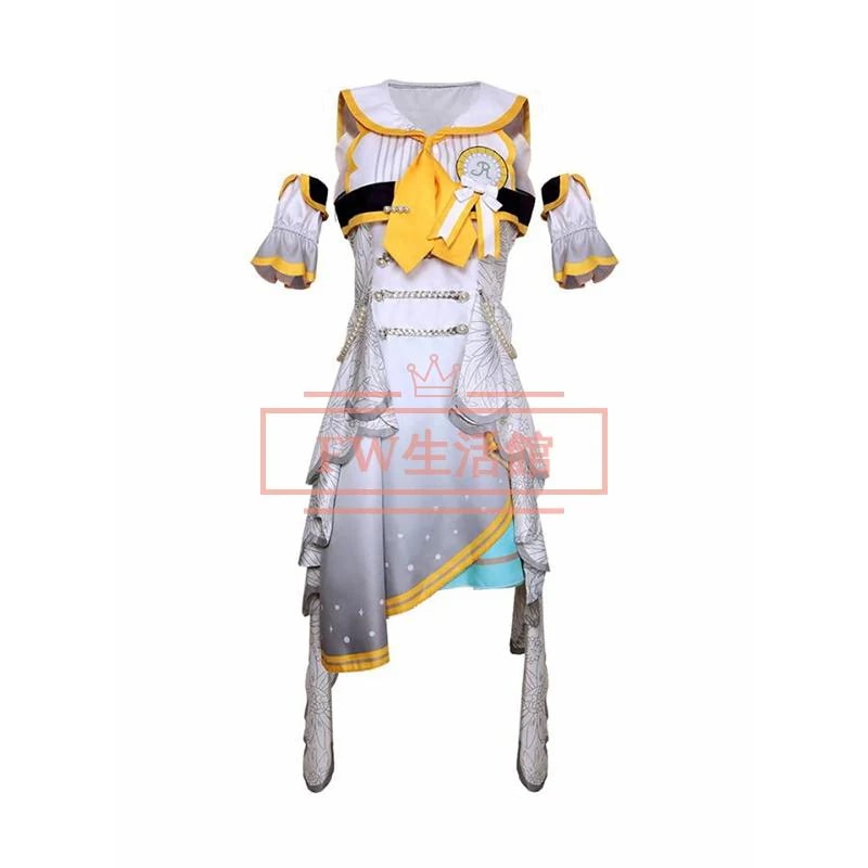 【新品開催 即納】プロジェクトセカイ カラフルステージ! プロセカ 鏡音リンコスプレ衣装 コスチューム 演出服 アニメ ゲーム ハロウィン cosplay 変装