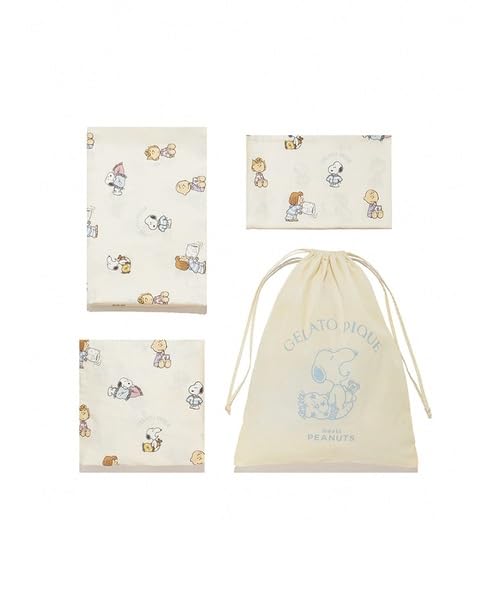 【Sleep】【PEANUTS】オリジナルアート 総柄寝具３点セット（シングル） PSGG255845IVRS