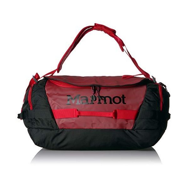 Marmot Long Hauler Large Travel Duffel Bag， 4575ci (75 Liter)， Brick/Black 並行輸入品
