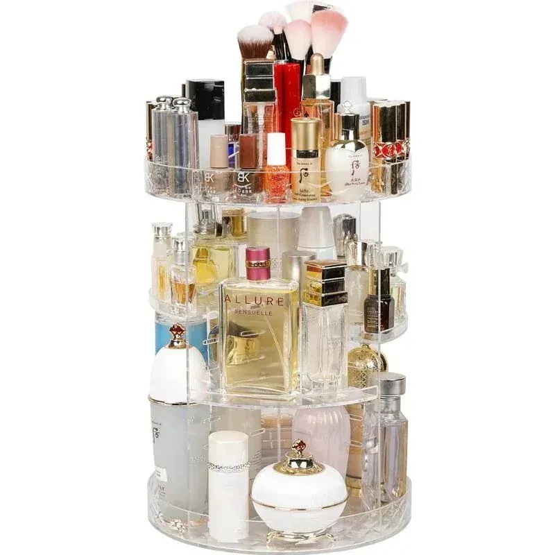 2枚購入で 2円!24新作回転収納棚コスメ収納の大人気 コスメボックス 収納 韓国風 大容量 引き出しメイク収納 コスメボックス 化粧箱ファンデーション収納口紅収納コスメ