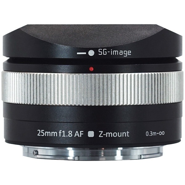 SG-image SG AF25mm F1.8 Z C (S) シルバー 単焦点レンズ (ニコンZマウント)