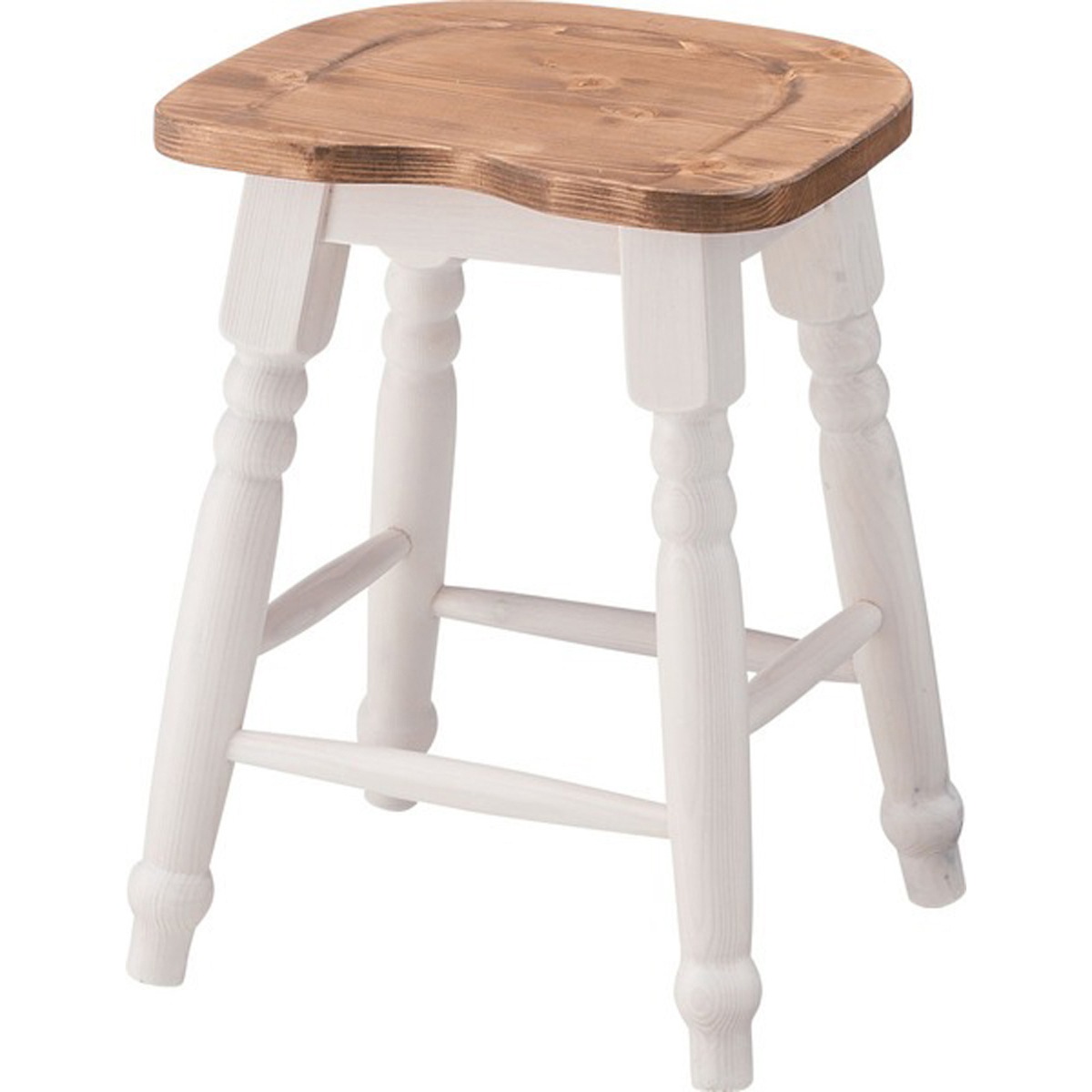 ミディ スツール CFS-213 椅子 イス いす チェア カントリー ガーリー インテリア オイル仕上げの家具 おしゃれ