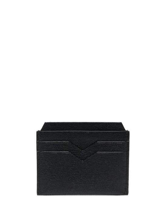 VALEXTRA Women Business Card Wallet SGNL0077028L99CC99 097 NN BLACK
