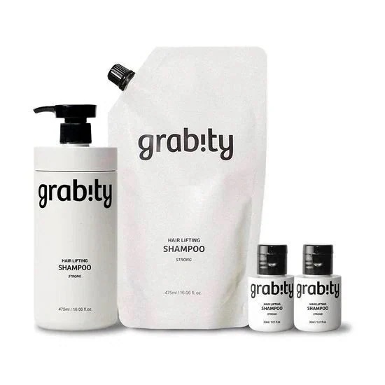 [25SS/New](カイスト科学者特許技術活用)ヘアリフティングシャンプーストロング475ml(詰め替え475ml+30ml+30ml贈呈) #脱毛ケア