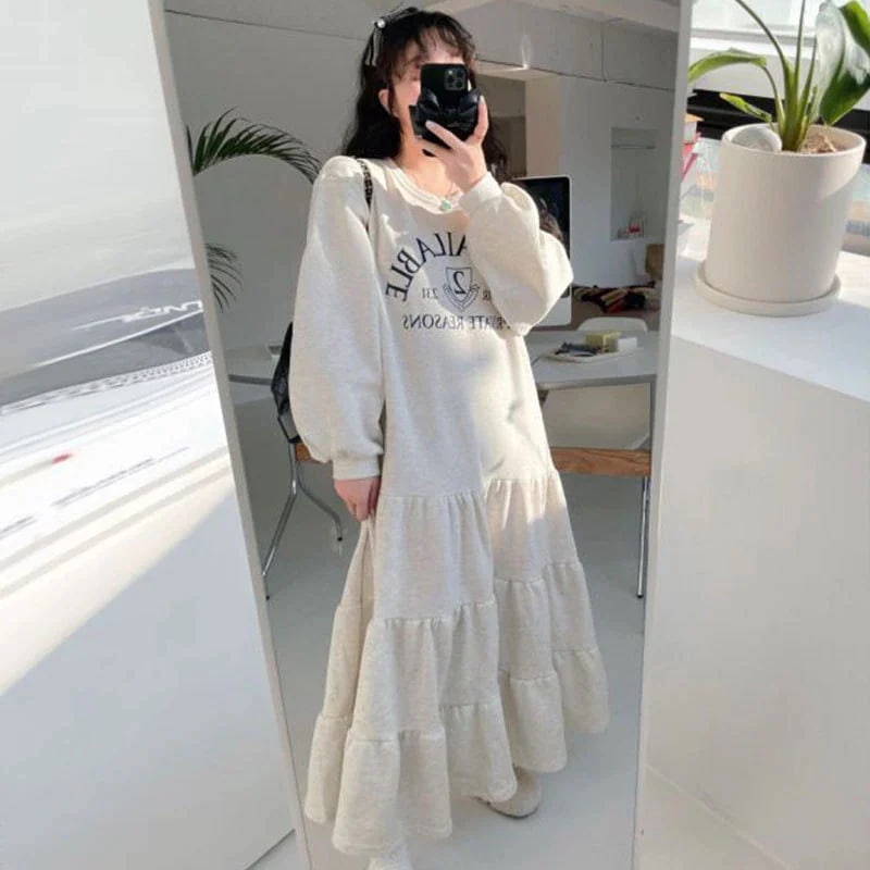 ワンピース秋冬 切り替え プリーツ 高級感 シャツワンピース裏起毛 長袖 おしゃれ ゆったり 着痩せ ドレス パーティードレス 韓国 ワンピース秋冬30%制限