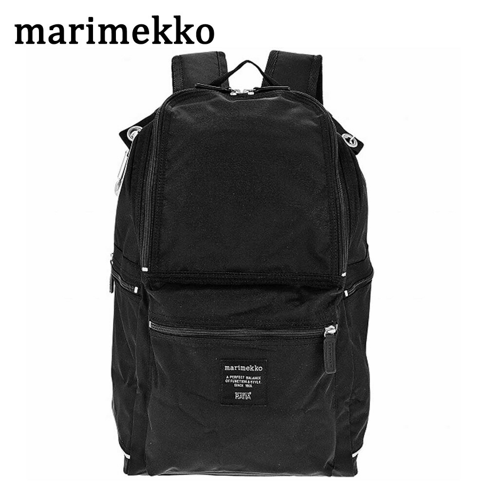 マリメッコ バディ リュックサック レディース 026994 999 MARIMEKKO BUDDY