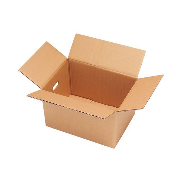 TANOSEE 無地ダンボール箱 ダブルフルート 高さ305mm 1セット（30枚：10枚3パック）