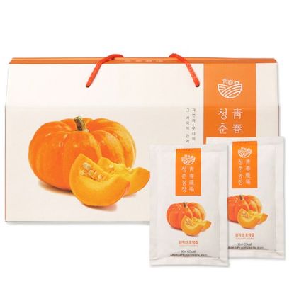 青春農場の古いカボチャジュース 90ml 30個/韓国直送
