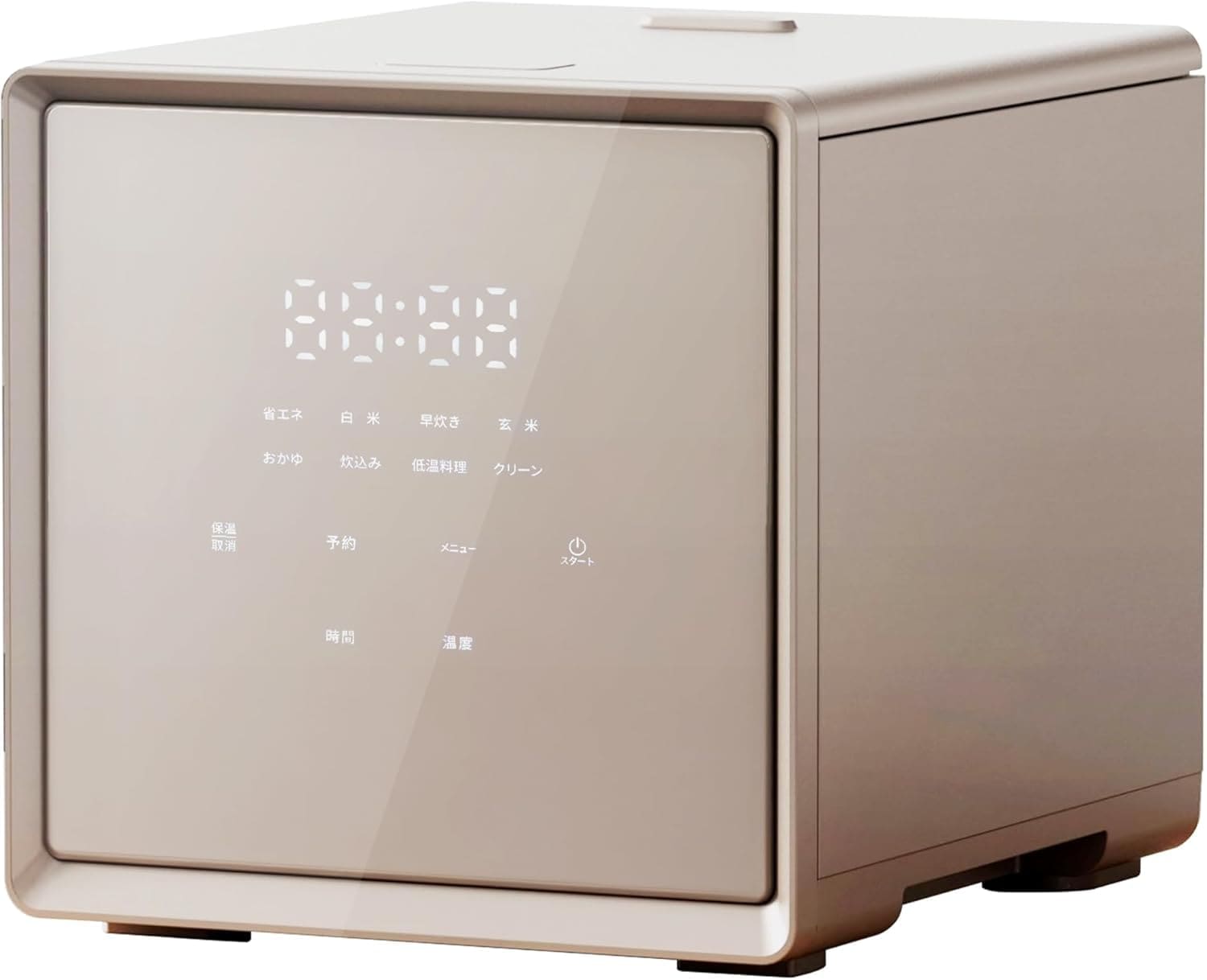 炊飯器 4 合 マイコン式 3.0mm 厚釜 低温調理 炊き分け 6 種 玄米 予約 保温 クリーニングモード 一人暮らし 二人暮らし グレージュ