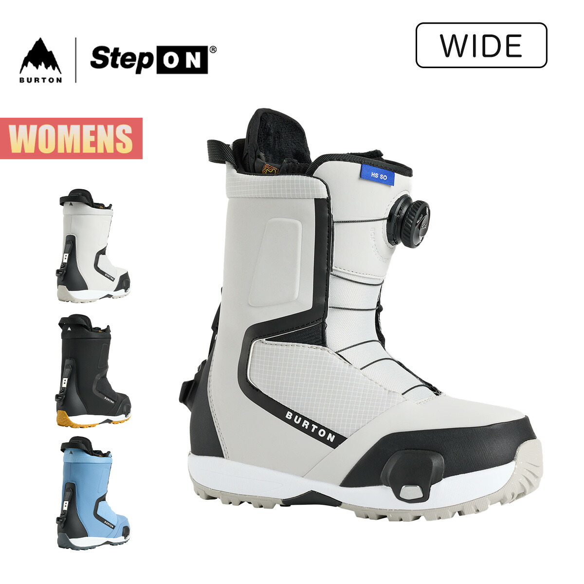 ステップオン ブーツ レディース 25-26 ハイショット ワイド W26JP-303011 Womens Highshot Step On Snowboard Boots Wide ウィメンズ