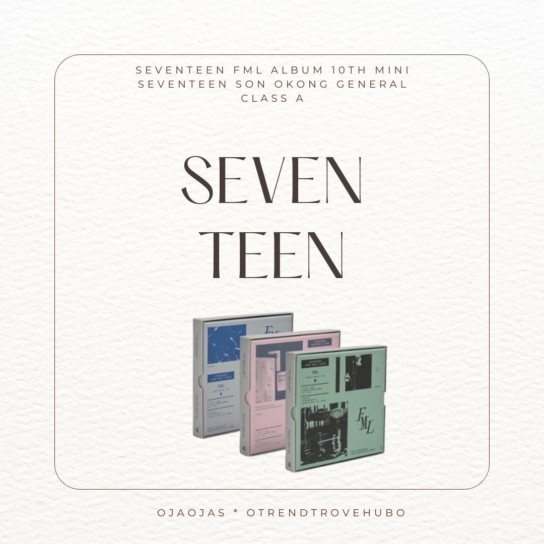 [Seventeen]FML Album 10th Mini SEVENTEEN Son Okong General Class A