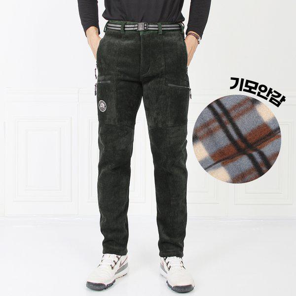 男性用冬の登山パンツ 作業服 HAD3W 裏起毛 コーデュロイ 登山パンツ