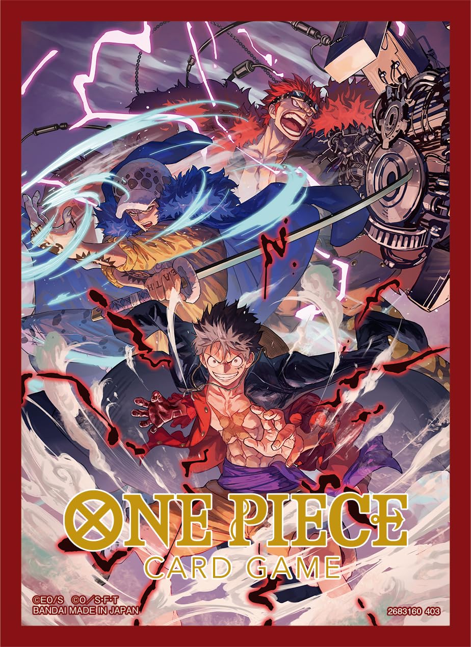 バンダイ ONE PIECE カードゲーム オフィシャルカードスリーブ 4(4種セット)