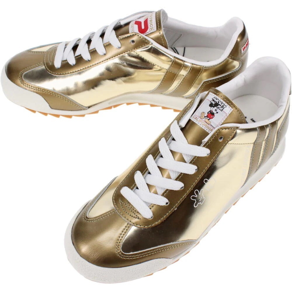 正規品 スニーカー ミッキー/リバー MICKEY/LIV ゴールド GLD 7210